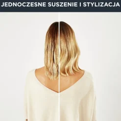 Suszarko-lokówka, Rowenta Brush Activ, różowe złoto, obrotowa, ceramiczna