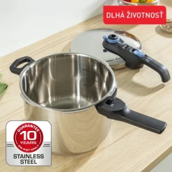 Szybkowar TEFAL SECURE TRENDY 8L + koszyk
