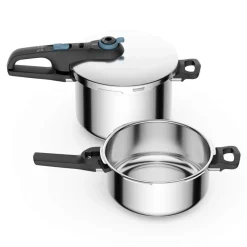 Szybkowar TEFAL SECURE TRENDY 4L + 6L + koszyk