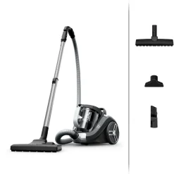 Tefal Compact Power XXL Total Clean, odkurzacz bezworkowy, 750 W, filtracja, 2,5 l