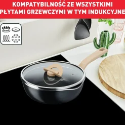 Tefal głęboka patelnia 24 cm One Pick