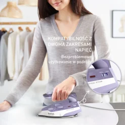 Turystyczne żelazko parowe Tefal DB1612 1000W małe