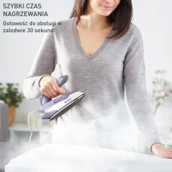 Turystyczne żelazko parowe Tefal DB1612 1000W małe