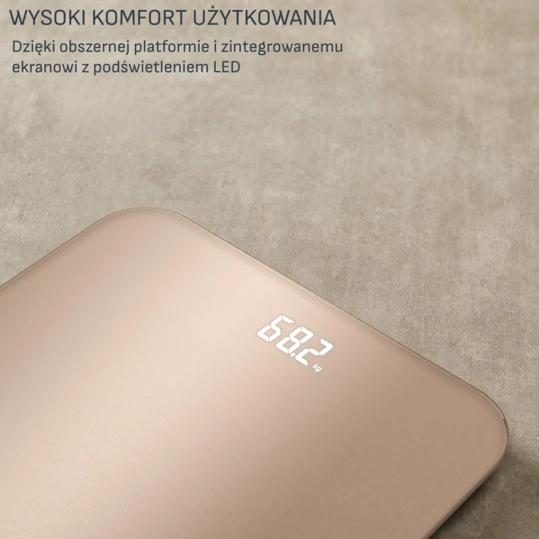 Waga łazienkowa, Tefal Classic, 180 kg, baterie PP1900