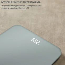Waga łazienkowa, Tefal Classic, 180 kg, baterie PP1903