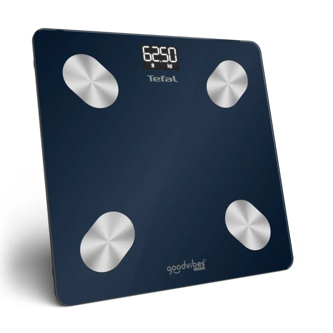Waga łazienkowa Tefal Goodvibes Life+ 2.0, analityczna, aplikacja
