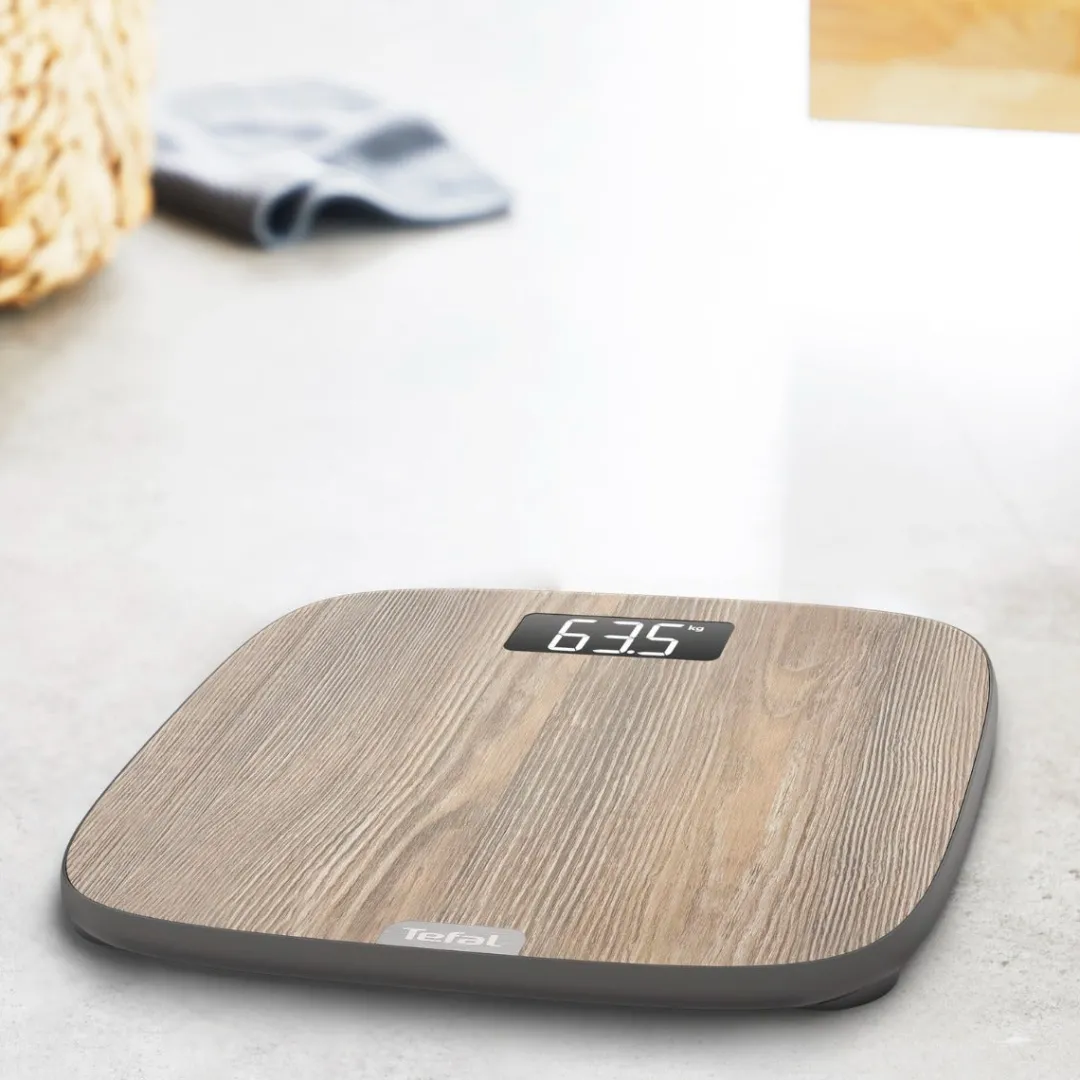 Waga łazienkowa, Tefal Origin, 160kg, wyświetlacz, baterie