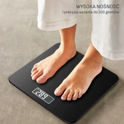 Waga łazienkowa, Tefal Premiss, 160 kg, baterie PP1800