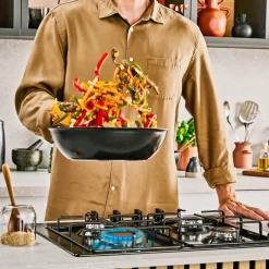 Wok ceramiczny 28cm Tefal Excellence+ Ceramic FusionCore