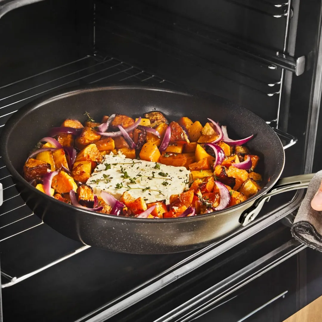 Wok ceramiczny 28cm Tefal Excellence+ Ceramic FusionCore