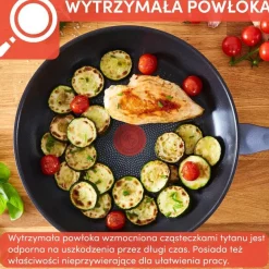 Wok TEFAL DAILY COOK 28cm +pokrywka