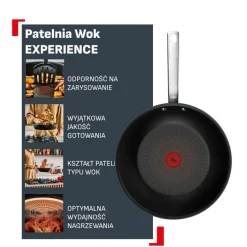 Wok Tefal Experience 28 cm Fusion Core