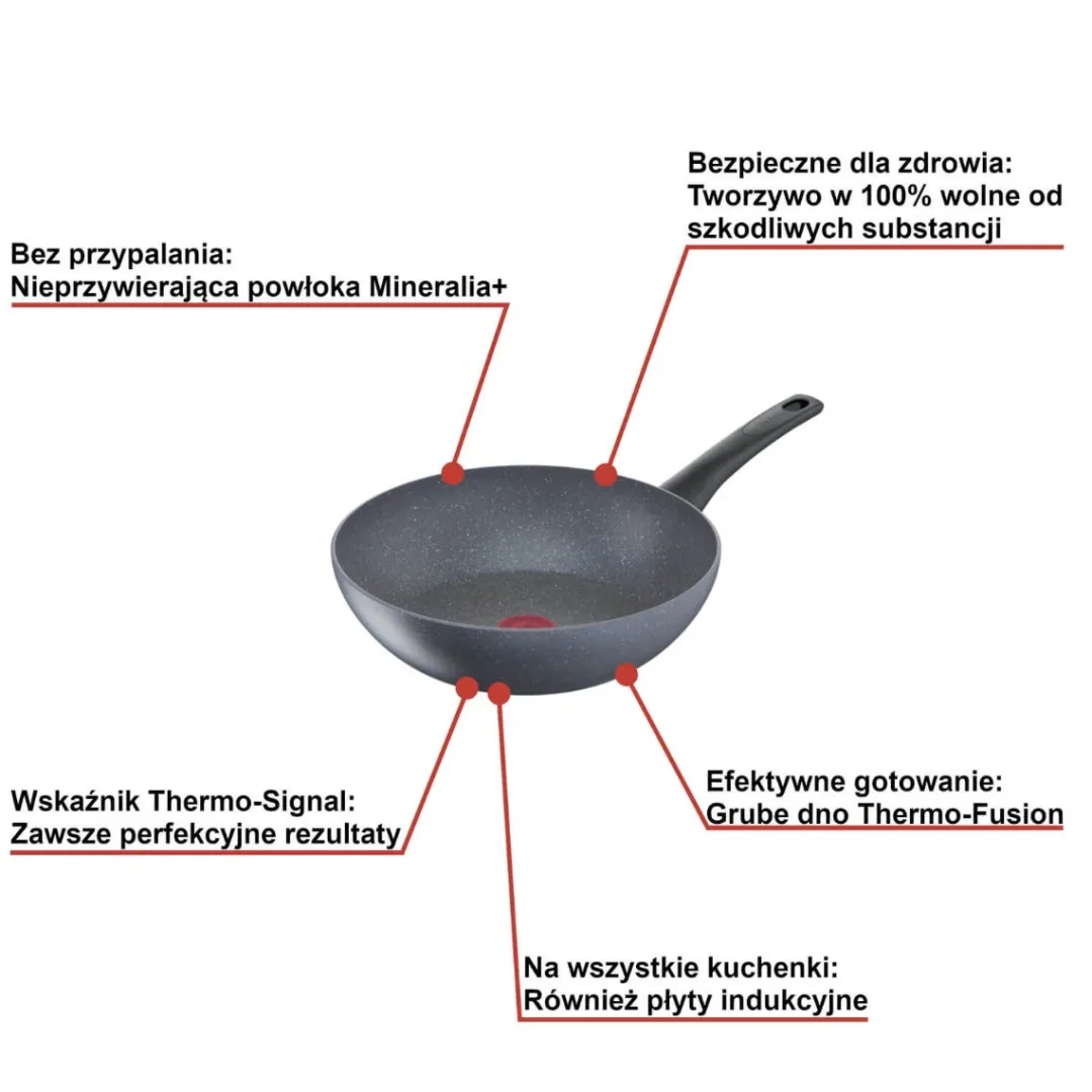 Wok TEFAL HEALTHY CHEF 28cm