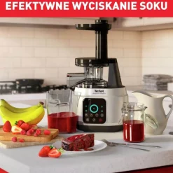 Wyciskarka wolnoobrotowa TEFAL JUICE&CLEAN ZC420E38