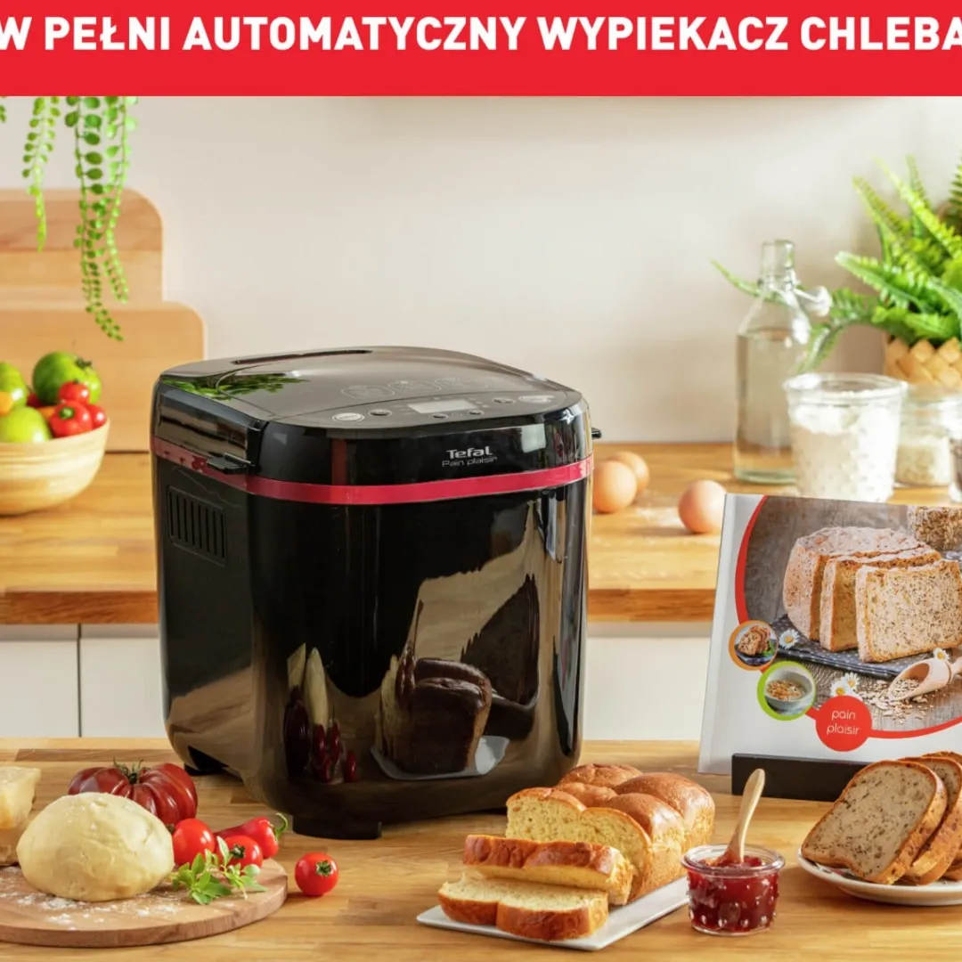 Wypiekacz do chleba, Pain&Plaisir PF2208, 17 programów, 700W, 1kg
