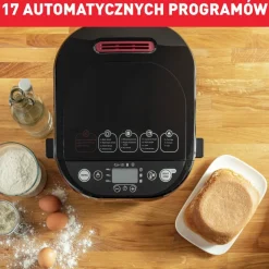 Wypiekacz do chleba, Pain&Plaisir PF2208, 17 programów, 700W, 1kg