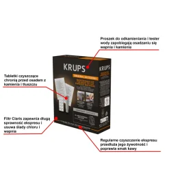 2x Zestaw do konserwacji ekspresów automatycznych KRUPS XS5300