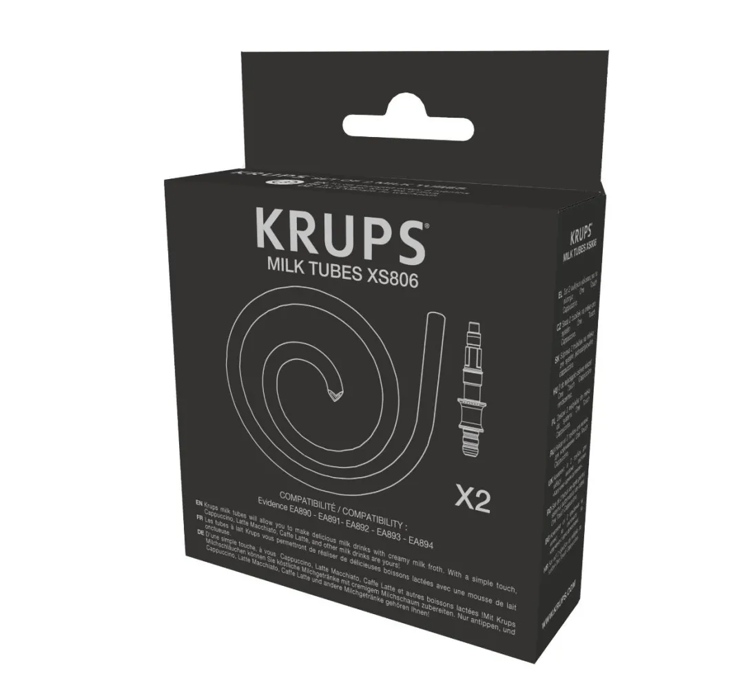 Zestaw dwóch rurek do spieniania mleka XS805 (kompatybilne z serią Intuition i ECO-Design)
