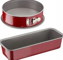 Zestaw form do pieczenia TEFAL Delibake 2 elementy