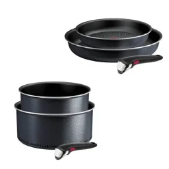 Zestaw garnków i patelni 22/28cm z rączkami Tefal Ingenio SoLight - 6 elementów