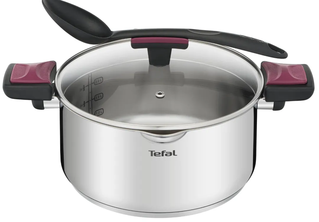 Zestaw garnków i patelni TEFAL Cook&Clip Emotion 12 el.