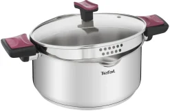 Zestaw garnków i patelni TEFAL Cook&Clip Emotion 12 el.
