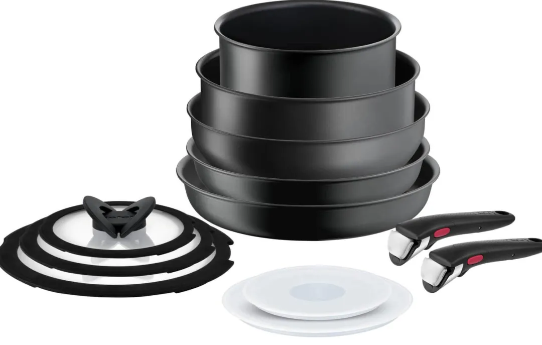 Zestaw garnków i patelni TEFAL INGENIO ULTIMATE - 12 elementów