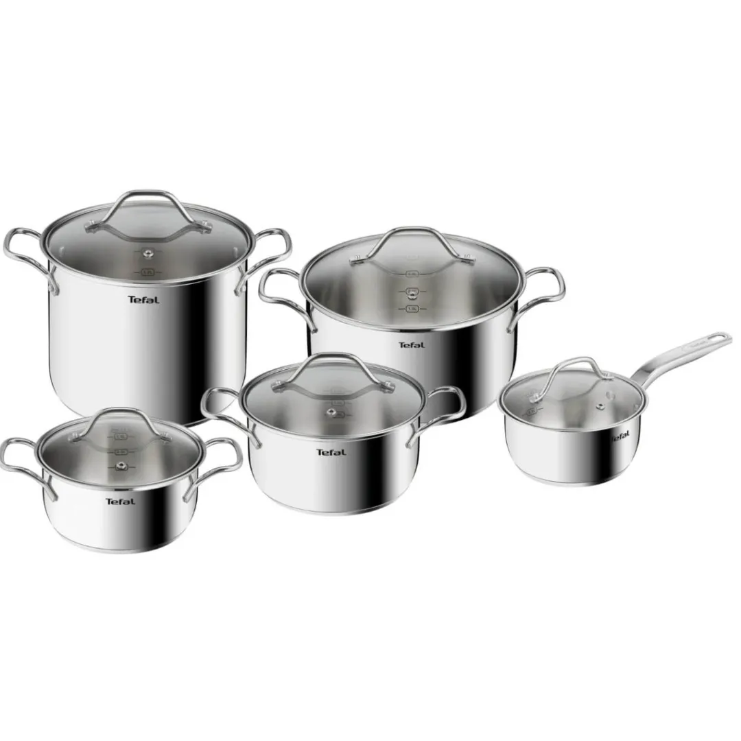 Zestaw garnków i patelni TEFAL Intuition 12 el.