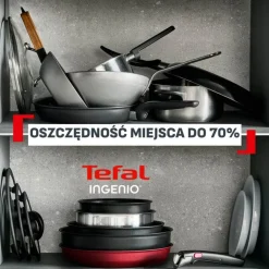 Zestaw garnków i patelni Tefal Ingenio Excellence+ 8 el. FusionCore