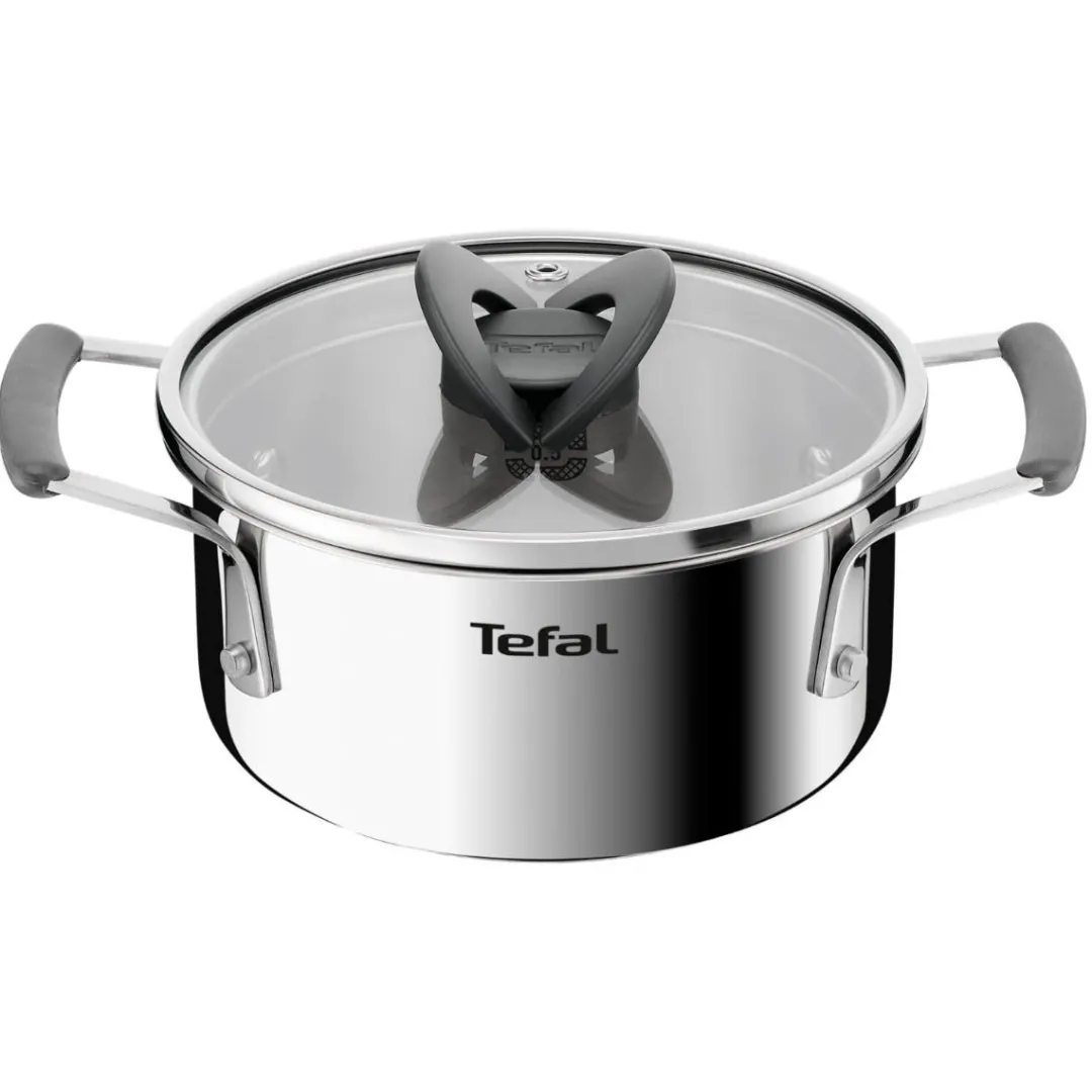 Zestaw garnków i patelni TEFAL Opti'Space Emotion+ 10 elementów