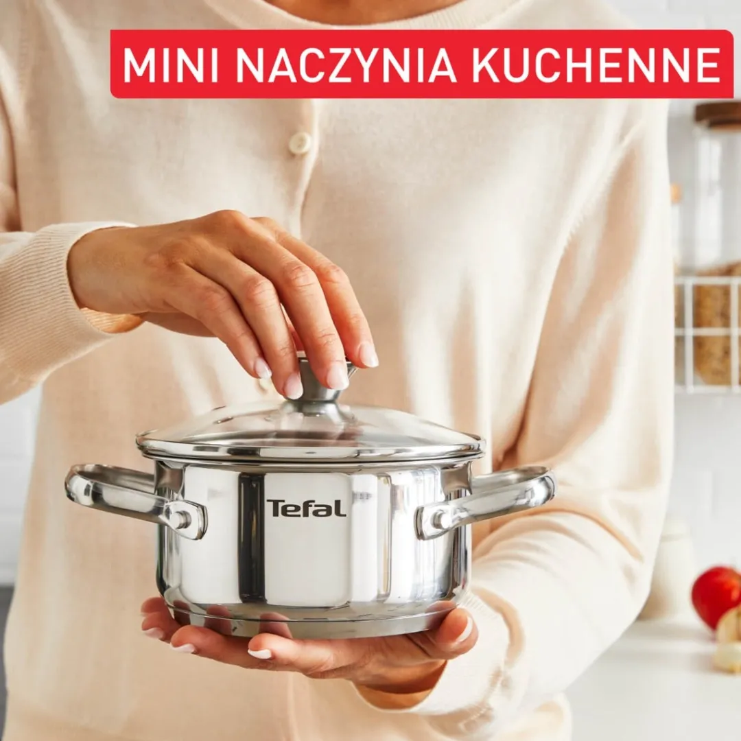 Zestaw garnków i patelni Tefal Minis 3 el.