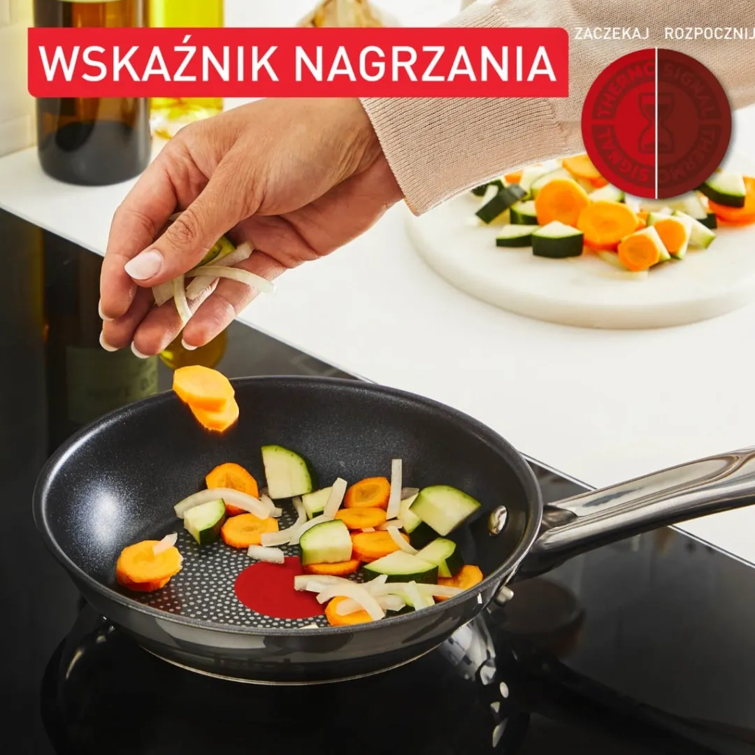 Zestaw garnków i patelni Tefal Minis 3 el.