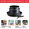 Zestaw garnków i patelni TEFAL INGENIO SO'LIGHT - 5 elementów