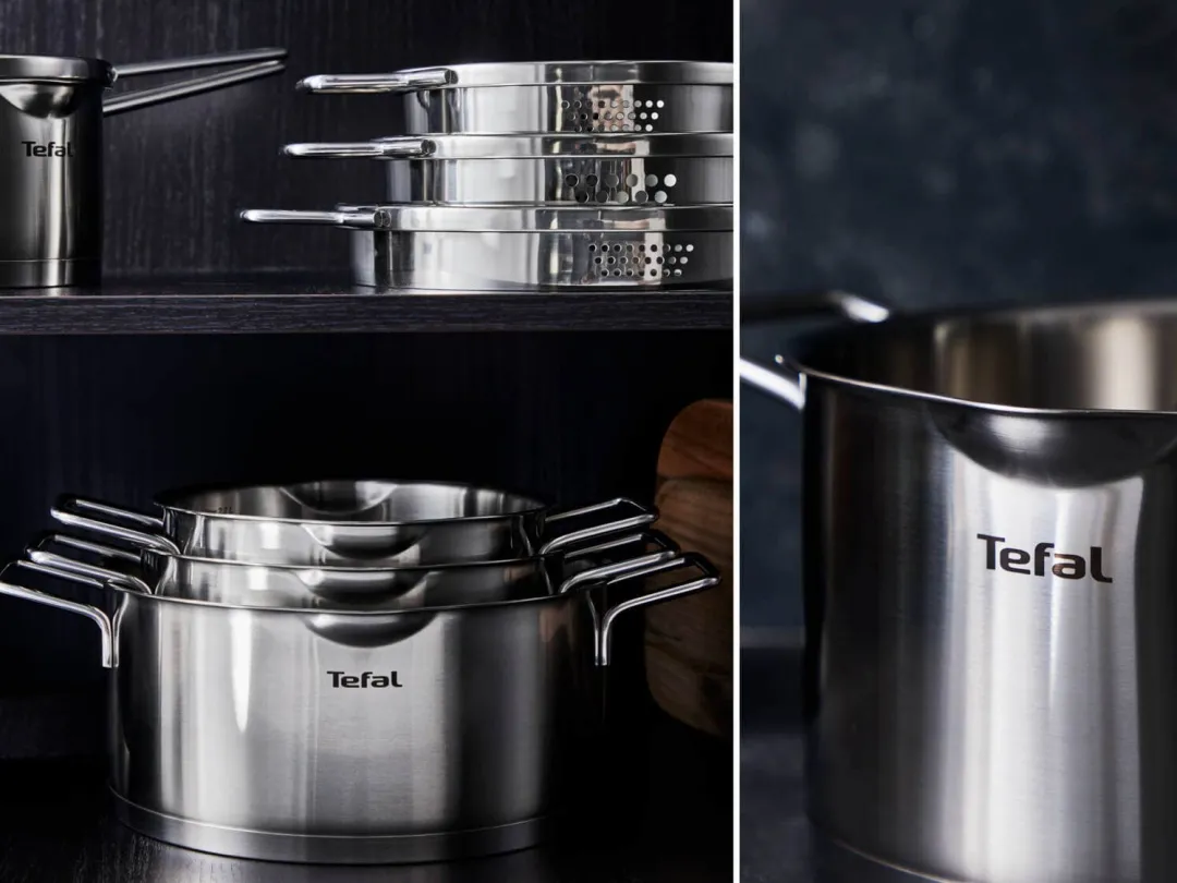 Zestaw garnków i patelni TEFAL Nordica 10 elementów
