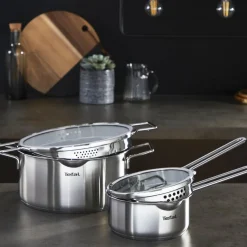 Zestaw garnków i patelni TEFAL Nordica 10 elementów