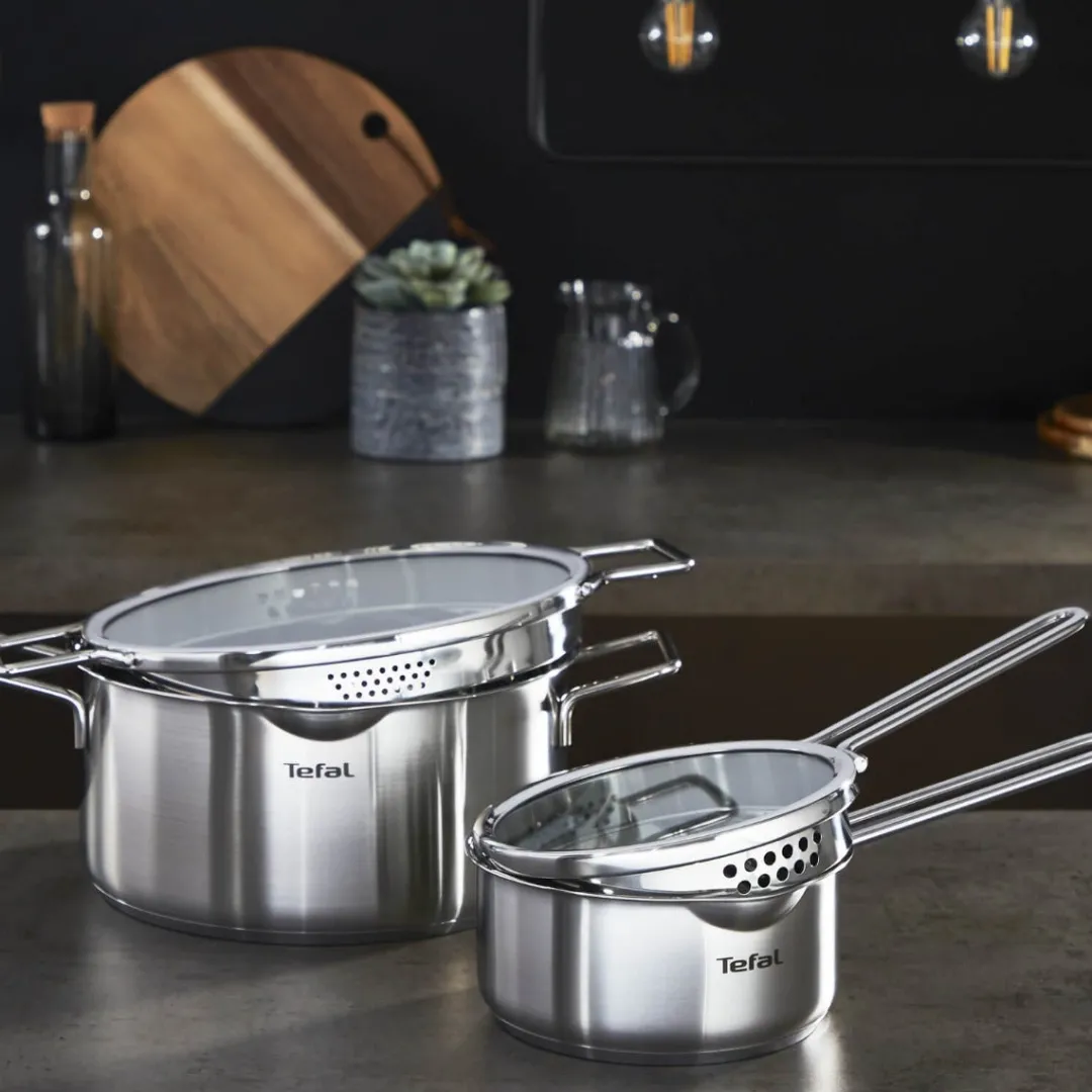 Zestaw garnków i patelni TEFAL Nordica 10 elementów