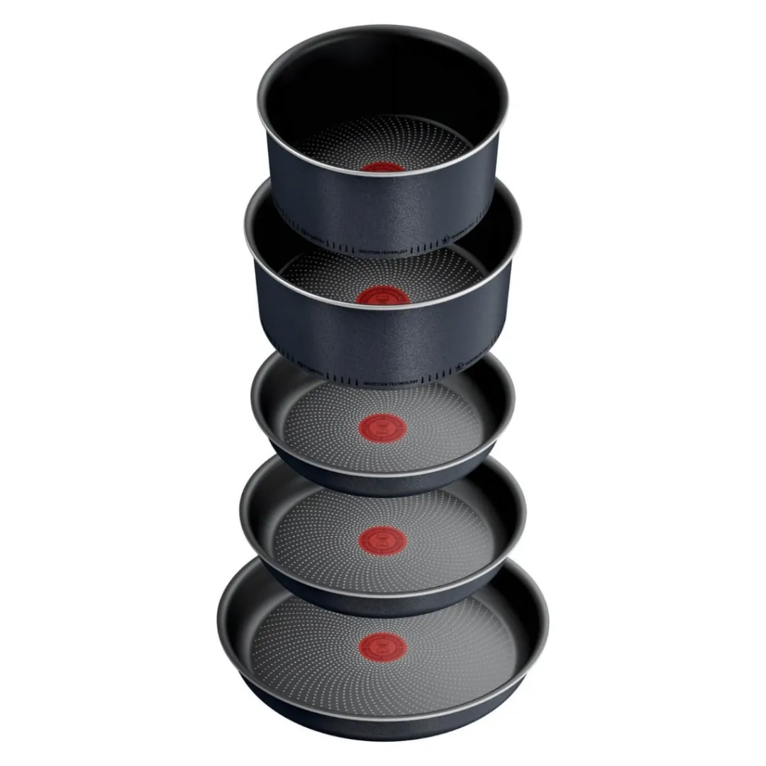 Zestaw garnków i patelni TEFAL INGENIO SO'LIGHT - 11 elementów