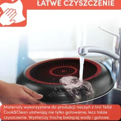 Zestaw garnków i patelni TEFAL INGENIO EASY COOK&CLEAN - 10 elementów