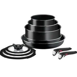 Zestaw garnków i patelni TEFAL INGENIO EASY COOK&CLEAN - 10 elementów