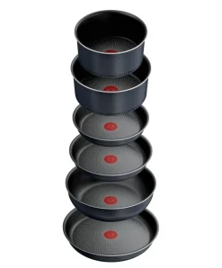Zestaw garnków i patelni Tefal Ingenio So'Light 12 elementów + Uniwersalna rączka Ingenio