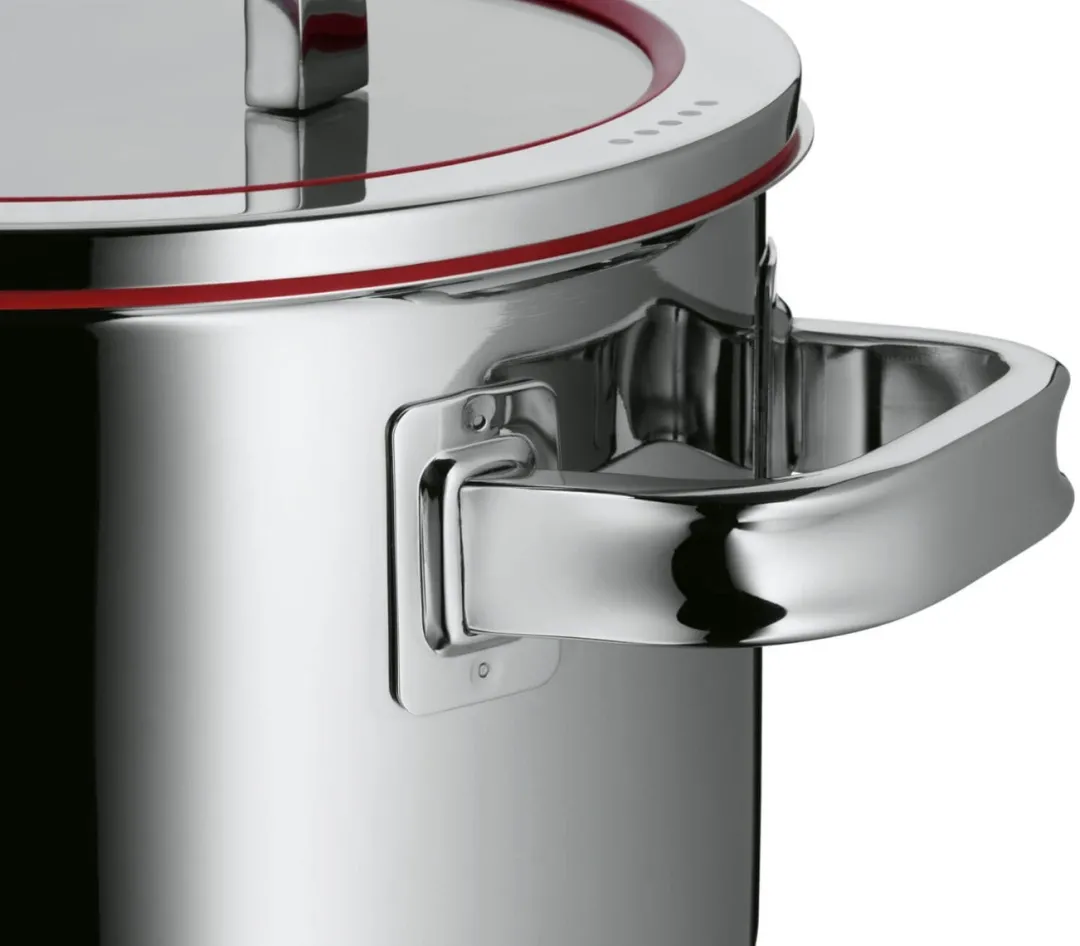 Zestaw garnków stalowych WMF Function4 i patelni stalowej WMF Profi Plus 28 cm