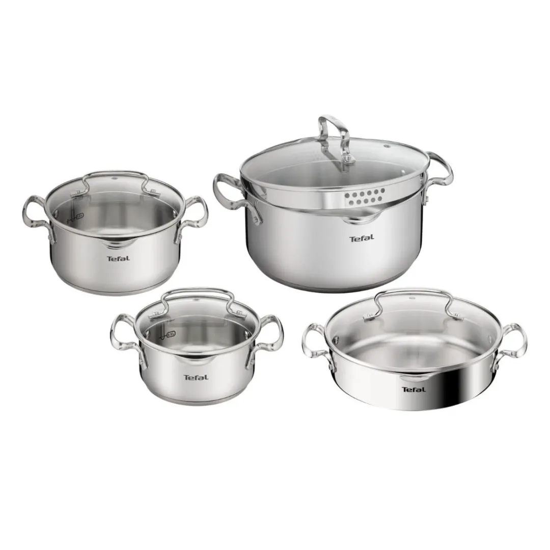 Zestaw garnków, TEFAL Duetto+, 8 elementów