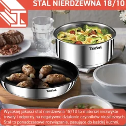 Zestaw garnków TEFAL INGENIO EMOTION - 4 elementy