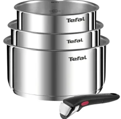 Zestaw garnków Tefal Ingenio Emotion + hermetyczne pokrywki