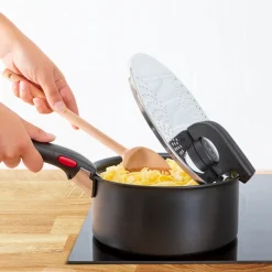 Zestaw garnków Tefal Ingenio Renew 4 elementy + pokrywka do odcedzania, zestaw szklanych i hermetycznych