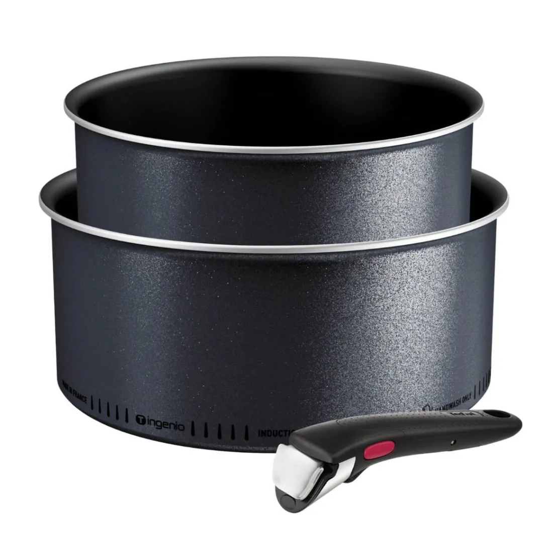 Zestaw garnków TEFAL INGENIO SO'LIGHT - 3 elementy