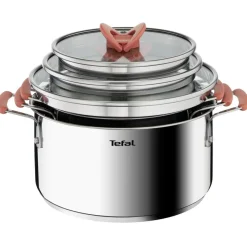 Zestaw garnków, TEFAL OPTI'SPACE, 6 elementów
