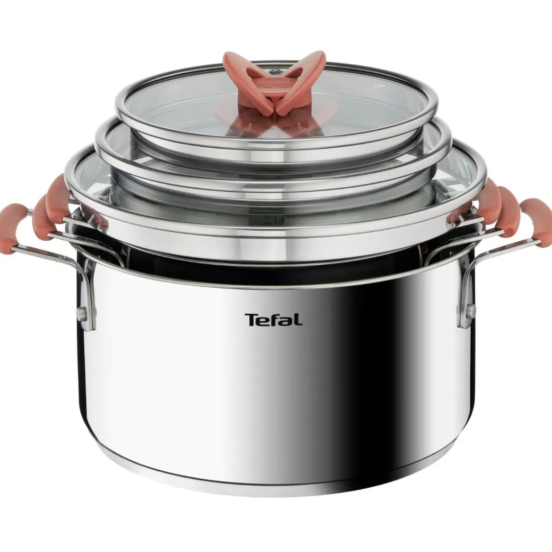 Zestaw garnków, TEFAL OPTI'SPACE, 6 elementów