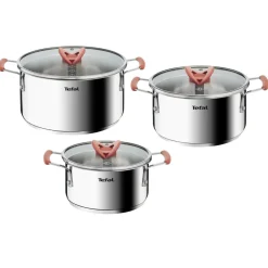 Zestaw garnków, TEFAL OPTI'SPACE, 6 elementów
