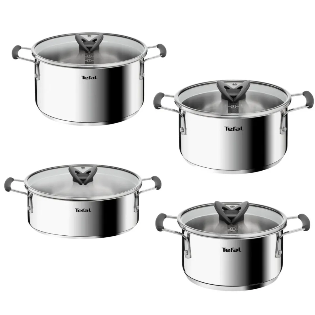 Zestaw garnków, TEFAL OPTI'SPACE, 8 elementów